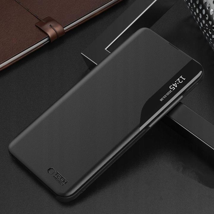Produktbild Tech-Protect Smart View Case for Samsung Galaxy A56 5G - Black (Samsung Galaxy A56)