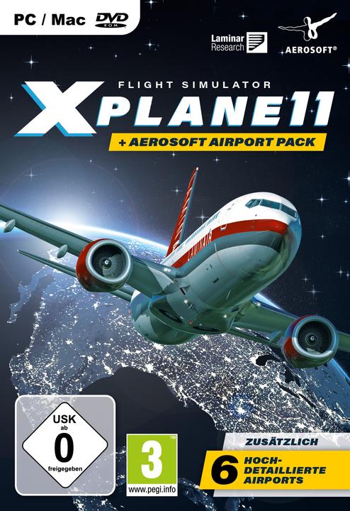 Aerosoft Flight Simulator X-Plane 11 (PC, Mac, DE)