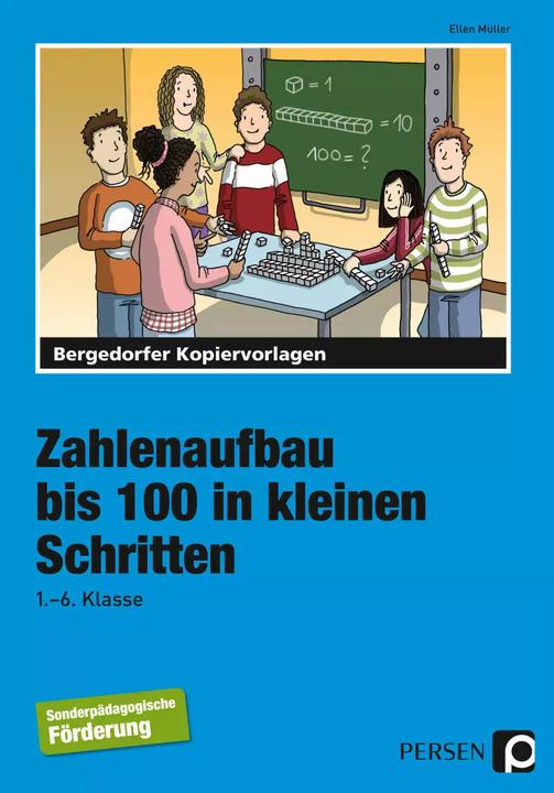 Produktbild Zahlenaufbau bis 100 in kleinen Schritten (Deutsch, Ellen Müller, 2020)