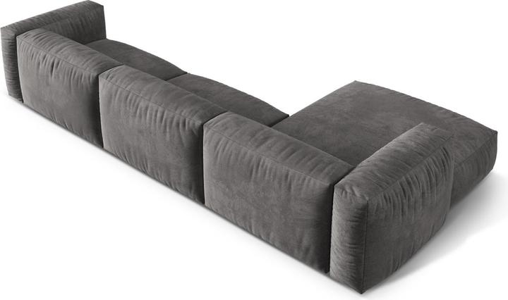 Image du produit Micadoni Canapé D'Angle Gauche Modulaire, "Martina", 3 Places, 332x176x75 Fabriqué en Europe (Canapé d'angle)