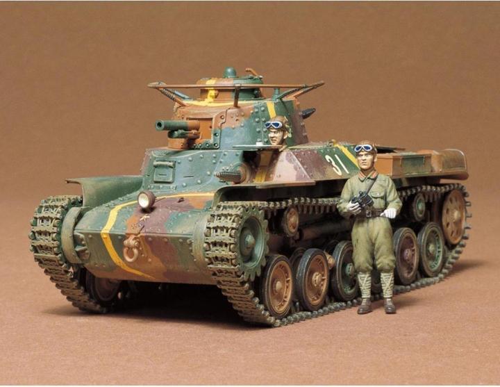 Actual product image Tamiya Jap. midship tank Type97 Chi-Ha (2) 1:35