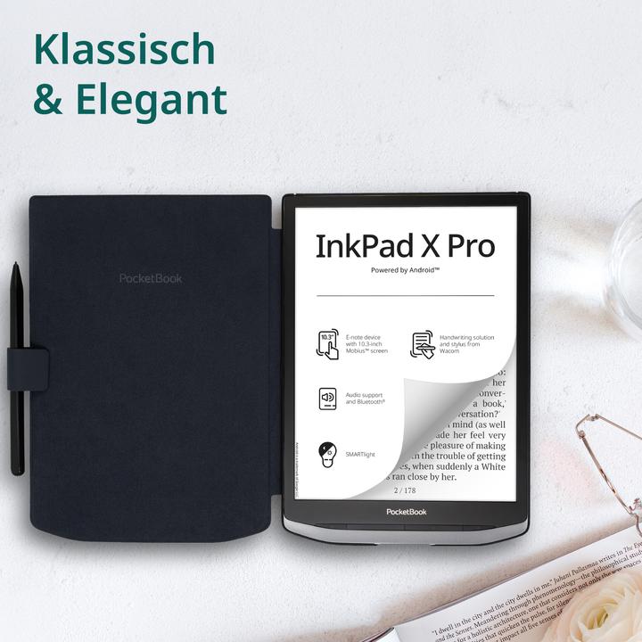Produktbild PocketBook Shell Dark Blue Cover InkPad X (InkPad X)