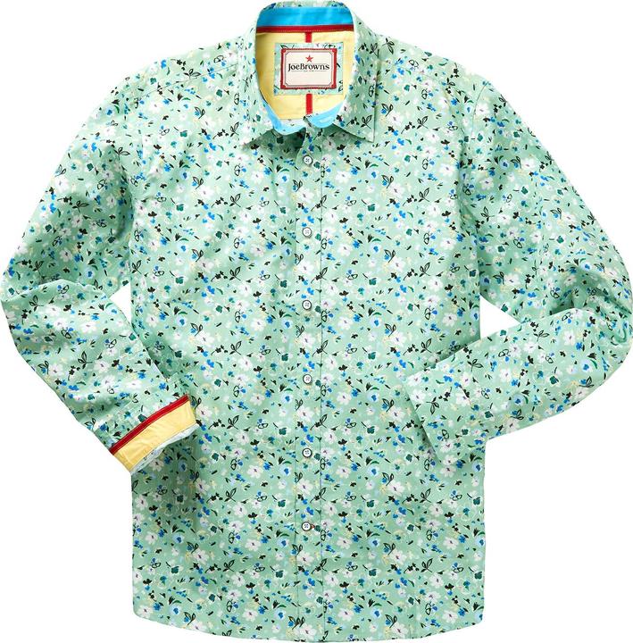 Actual product image Joe Browns Summer Ditsy Floral Long Sleeve Shirt (XL)