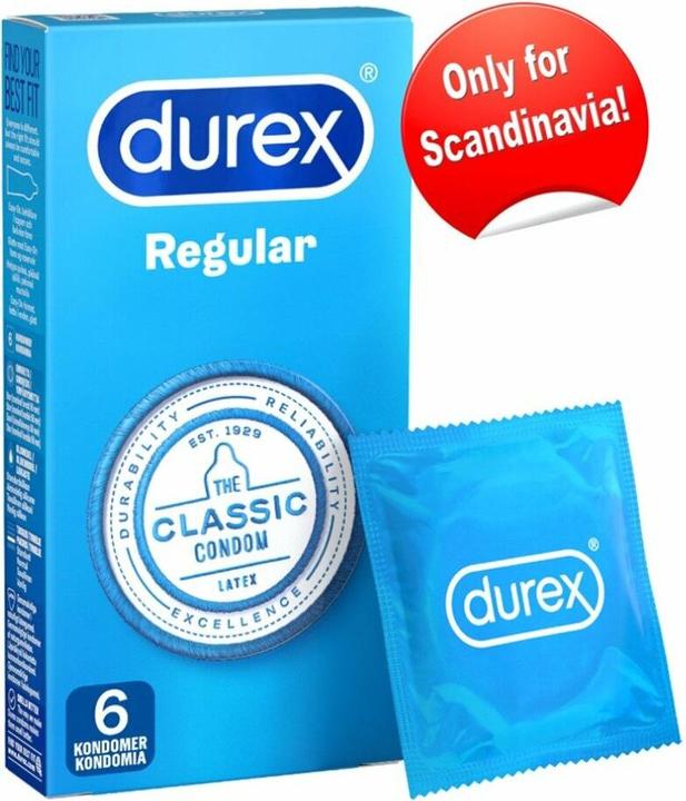 Produktbild Durex Regular (6 Stk.)