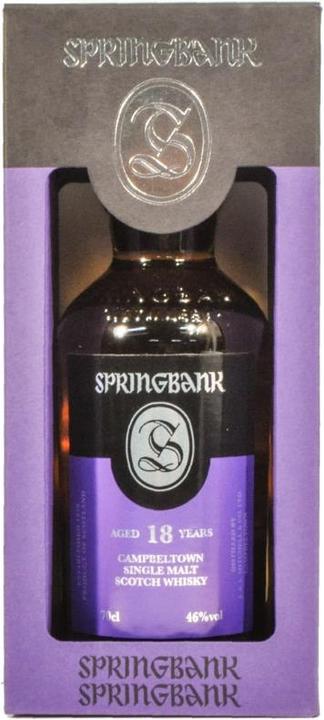 Produktbild Springbank 18 Years (Single Malt, Scotch Whisky, 1 x 70 cl)