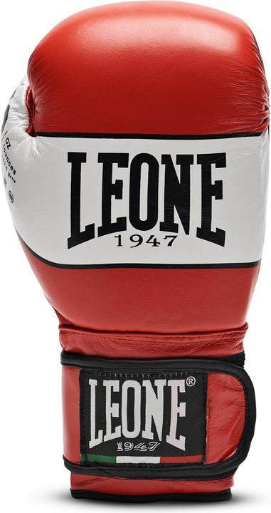 Actual product image Leone Boxing Glove Shock Red GN047 (10 OZ, One size)