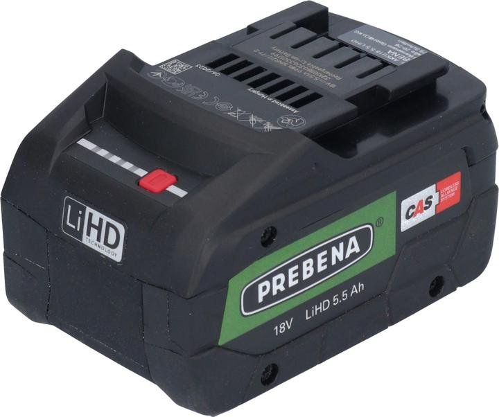 Produktbild Prebena Hochleistungsakku LIHD 5,5 Ah / 18 V (18 V)