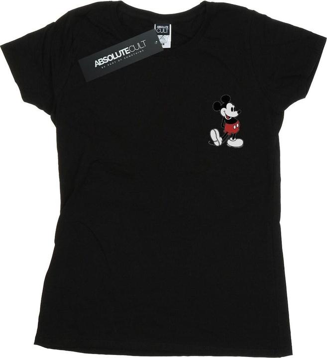 Disney Mickey Mouse Kickin Retro Chest TShirt (XXL)