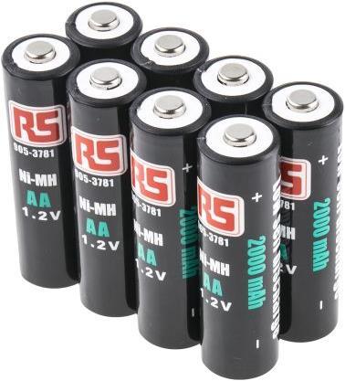 Produktbild Rs Pro Lsd Nimh AA (8 Stk., AA, 2000 mAh)