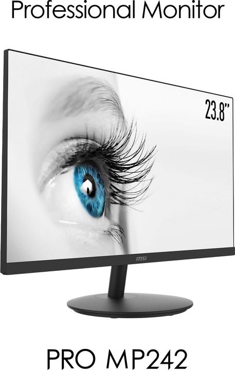 Immagine prodotto MSI Pro MP242 (23,8 pollici) Pixel LCD (1920 x 1080 pixel, 23.80")
