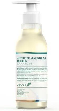 Produktbild Botánicapharma Botanicapharma - Oil Almond Pure For Face. Body And Hair Pump 250Ml (250 ml)