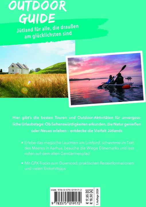 Produktbild OUTDOOR GUIDE Reiseführer Jütland Dänemark (Deutsch, Sibille Fuhrken, 2024)