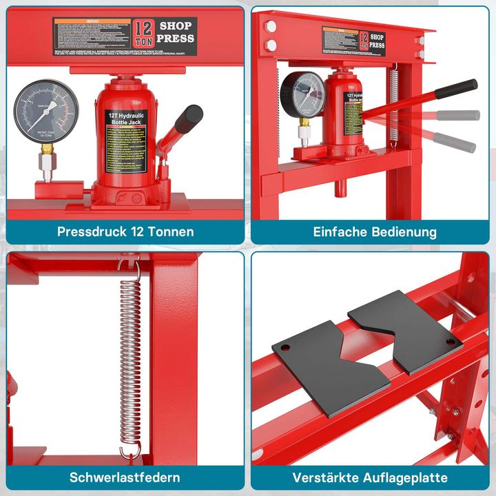 Produktbild Wiltec Werkstattpresse