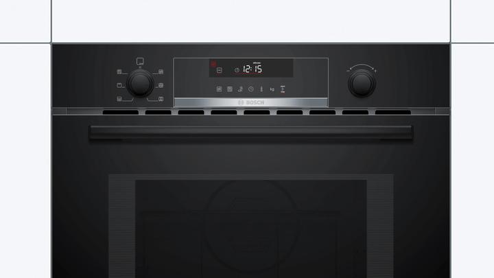 Image du produit Bosch Hausgeräte Série 6, Micro-ondes encastrable à air chaud, 60 x 45 cm, Noir, CMA585GB1