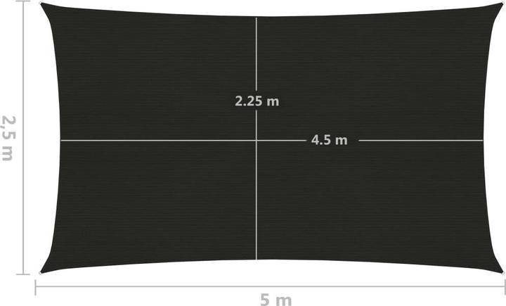 Actual product image VidaXL Sonnensegel (250 x 500 cm)