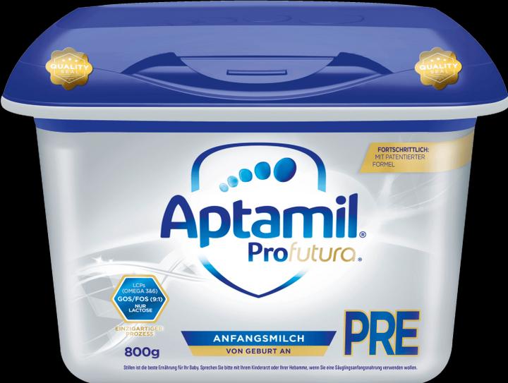 Produktbild Milupa Aptamil Profutura Pre Anfangsmilch von Geburt an, 800 g Pulver (800 g, ab Geburt)