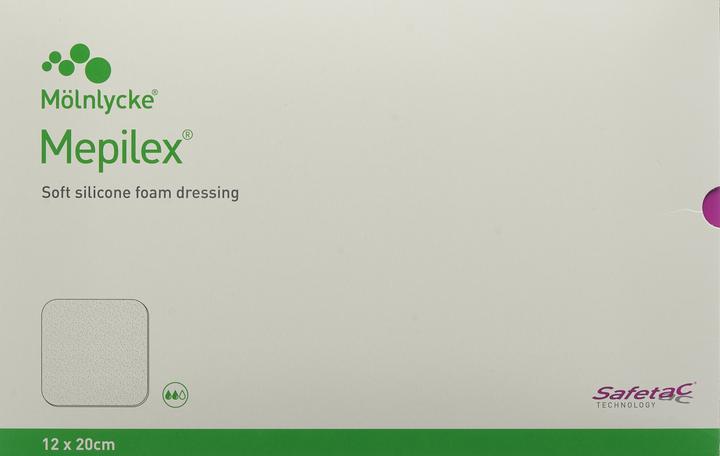 Produktbild Mepilex Schaumverband Safetac 12x20cm Silikon (5 x)
