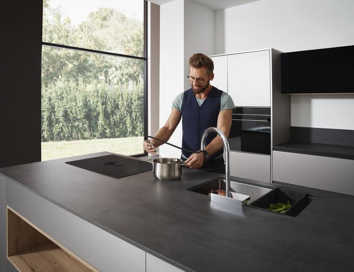 Productafbeelding hansgrohe Aquno Select M81 Eéngreeps keukenmengkraan 170 (chroom)