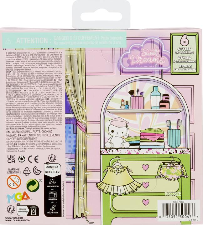 Image du produit MGA Divertissement L.O.L. Surprise! Fashion Packs assortis
