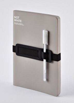 Actual product image Nuuna Not White (22 x 16.5 cm, Plain, Soft cover)