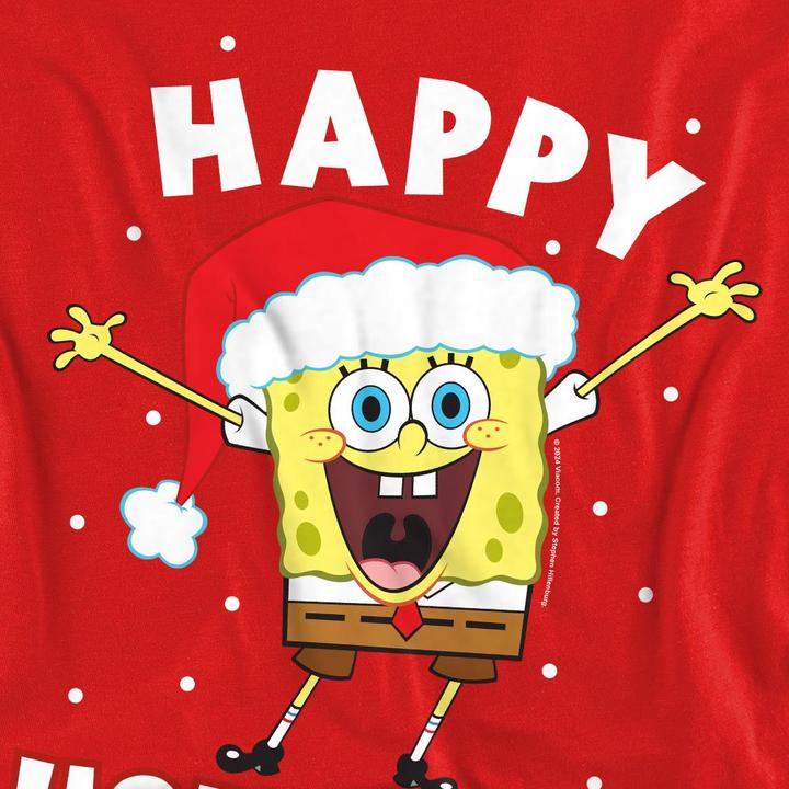 Produktbild Spongebob Squarepants Happy Holidays Sweatshirt weihnachtliches Design (S)