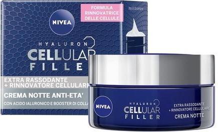 Image du produit NIVEA Crème de nuit anti-âge Hyaluron Cellular Filler 50ml (50 ml, Crème de nuit)