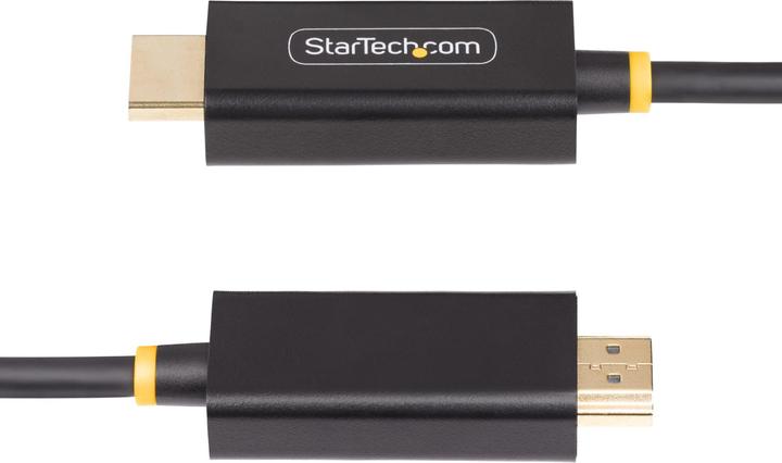 Actual product image StarTech com 3.3ft (1m) DisplayPort to HDMI Adapter Cable, 4K 60Hz with HDR, DP to HDMI 2.0b, Active (1 m, DisplayPort)