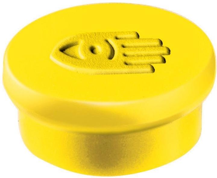 Produktbild Legamaster Haftmagnete 10mm gelb (10 x)