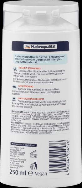 Image du produit dm Balea MED Après-shampooing Ultra Sensitive (250 ml)