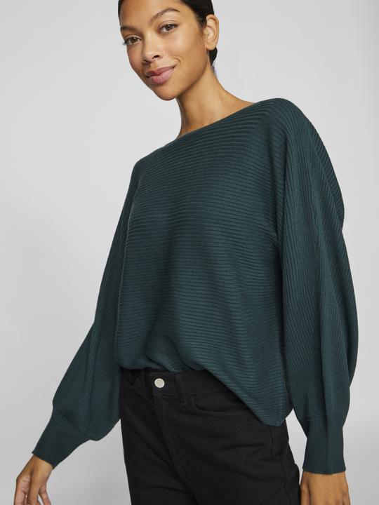 Actual product image Vila U-boat neck knitted jumper (M)