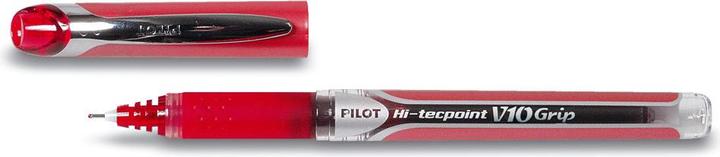 Produktbild Pilot Tintenroller Hi-Tecpoint Grip V10 0,6mm rot Rundspitze nicht dokumentenecht (Rot, 1 x)