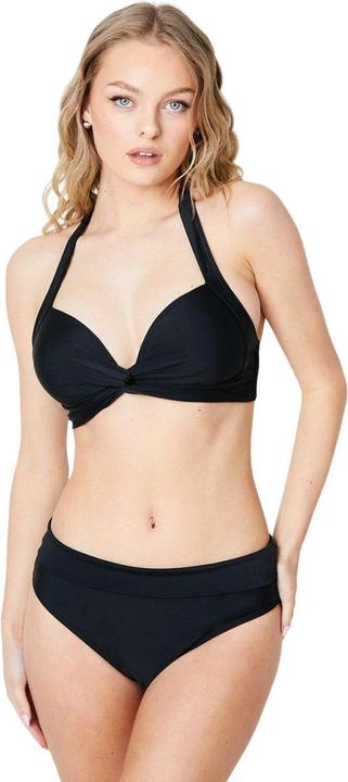 Universal Textiles Top de bikini rembourré à noeuds torsadés pour dames et demoiselles