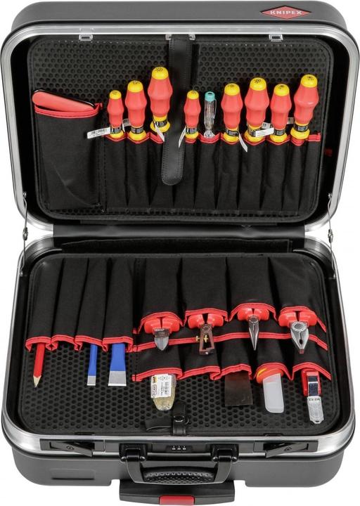 Produktbild Knipex Werkzeugkoffer BIG Basic Move Elektro (24 Teile)