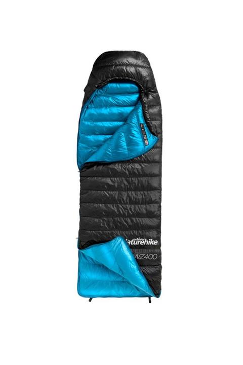 Image du produit Naturehike CW400 Square Down Sleeping Bag CW400L/Black/650 Duck Down