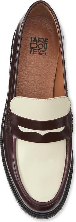 Produktbild La Redoute Collections Zweifarbige Mokassins aus Leder (40)