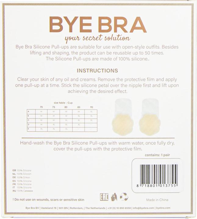 Produktbild Bye Bra Silicone Pull-Ups (Einzelpack, M)