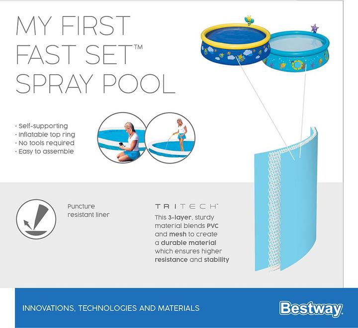 Produktbild Bestway My First Fast Set Spray Pool