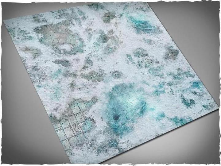 Actual product image Deep-Cut Studio 36MAT33P - Play mat Frostgrave, PVC mat, size 91 × 91 cm