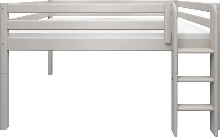 Actual product image Flexa Half-height bed Classic with straight ladder 140x200cm (140 x 200)