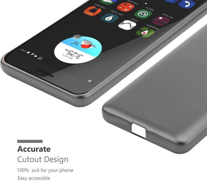 Image du produit Cadorabo Couverture métallique mate TPU (ZTE Blade V7)
