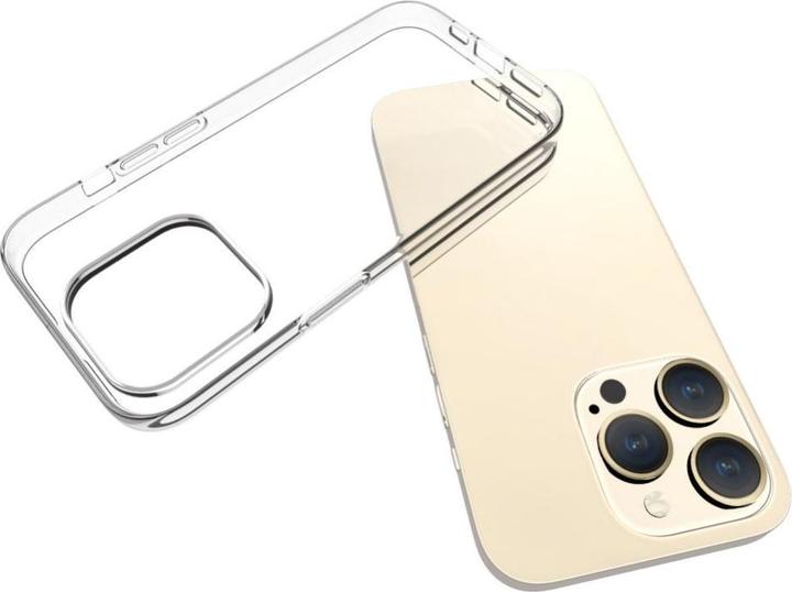 Productafbeelding Connect iPhone 15 Pro Transparant Siliconen Hoesje 1,5 mm TPU (Apple iPhone 15 Pro)