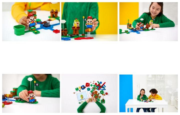 Actual product image LEGO Adventures with Mario Starter Course (71360, LEGO Super Mario, LEGO Rare Sets)
