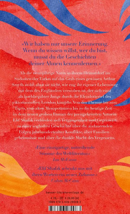 Produktbild Am Himmel die Flüsse (Deutsch, Elif Shafak, 2024)