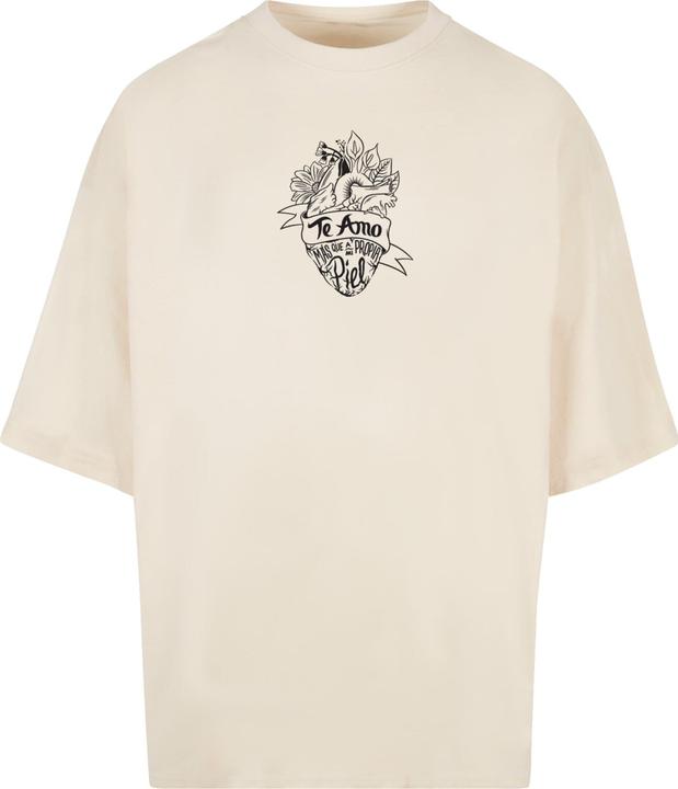 Merchcode Frida Kahlo - Te amo outline Huge Tee - 116713 (L)