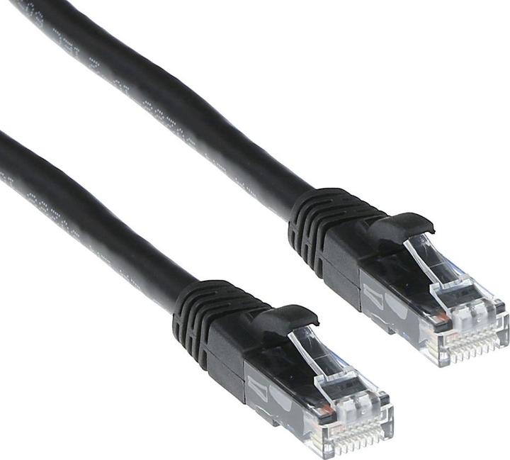 Immagine prodotto Cavo patch U/UTP CAT6A snagless nero da 7 metri con connettori RJ45 CAT6A U/UTP SNAGLESS BK 7.00M (U/UTP, CAT6a, 7 m)