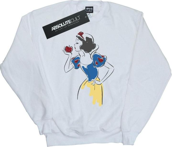 Disney Princess Snow White Apple Glitter Sweatshirt (XL)