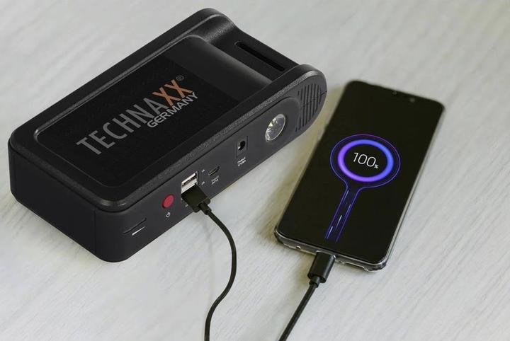 Image du produit Technaxx JUMP STARTER POWERBANK TX-218 (12000 mAh, 100 W, 39.60 Wh)