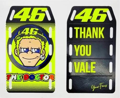 Actual product image VR46 Stickers Set