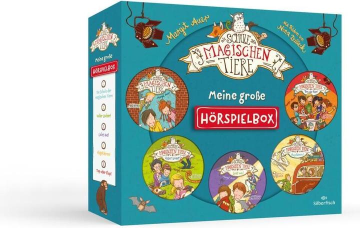 Produktbild Meine grosse Hörspielbox (Theo Deters, Gabriele Libbach, Jan-David Rönfeldt, Leander Elias, Joanna Städter-Semmelrogge, Achim Schülke, Various Artists, Flemming Stein, Josephine Martz, Manuel Elias, Deutsch)