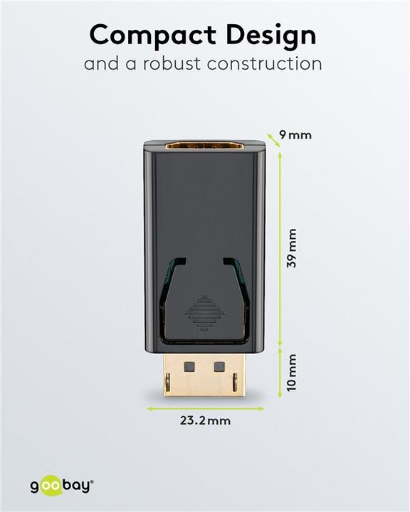Image du produit Goobay DisplayPort zu (DP, 7.60 cm)